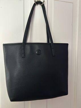 Classic Black Tote Bag - Women's Shoulder Tote